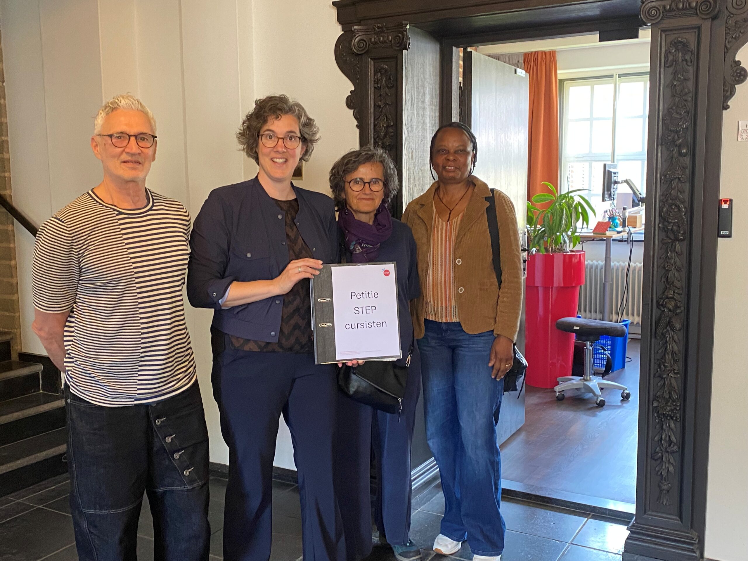 Petitie van STEP cursisten
