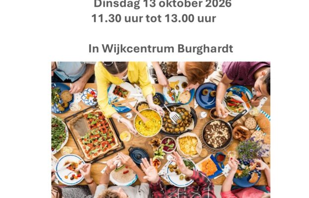 Uitnodiging interculturele lunch